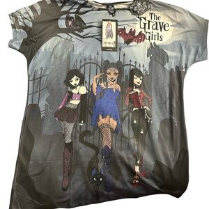 Dolls Kill The Grave Girls oversized shirt